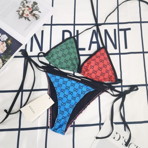 Summer Printed Padded Gucci Bathing Suit for women