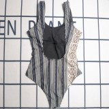 Casual Printed Padded Sleeveless One Piece Swimwears