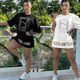 Summer New Loose Hot Drilling Embroidery Mini Dress