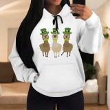 1 Custom Casual Digital Printing Long Sleeve Hooded Sweatshirts