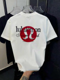 Cotton Round Neck Printed Short Sleeves Tees