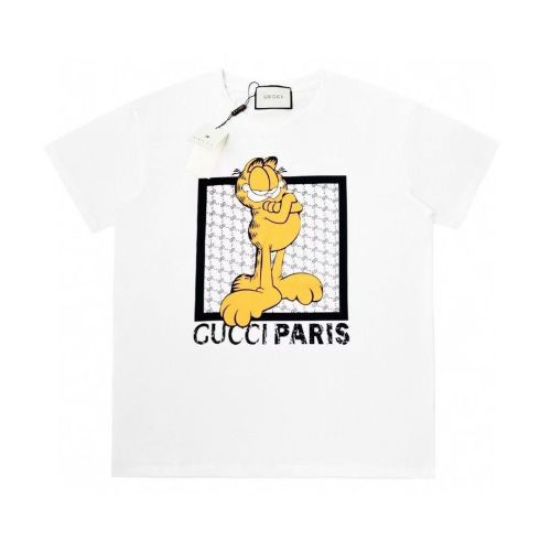 Cotton Round Neck Printed Short Sleeves Tees