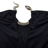 Women Sexy Comfy Strapless Deep V Tube Top Wide Leg Flare Jumpsuits
