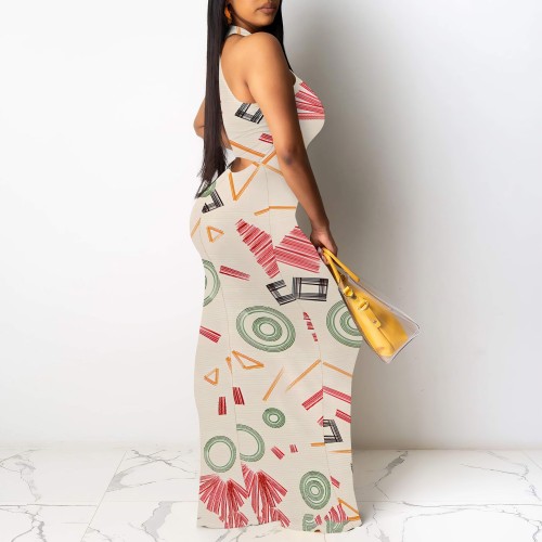 1 Piece Custom Casual Sleeveless Evening Dress