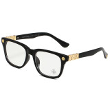 Designer Square Frame Top Quality Glasses Chrome Hearts Sunglasses