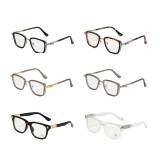 Designer Square Frame Top Quality Glasses Chrome Hearts Sunglasses