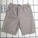 Summber Print Beach Swim Shorts Drawstring Waist Slant Pocket