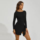 Tennis Golf Outfits Woman Athletic Dresses with Built in Shorts