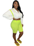 Breezy Mornings Contrast Color Drawstring Zipper Cardigan Short Set