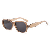 Fashion Retro Oversized Modern Square Shades Sunglasses Female Shades