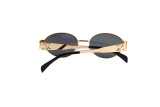 Celine TRIOMPHE Metallic Sunglasses