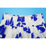 Bohemian Straps Two Piece Big Swing Skirts Set