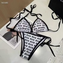 Summer Beach Padded Printed Halter 2 Piece Bikini Swimwear