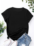 Casual Short Sleeve O Neck Labubu T-Shirt