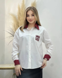 Women's Loose Casual Lapel Long Shirt