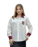 Women's Loose Casual Lapel Long Shirt