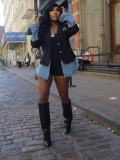 Blazing through Denim Blazer