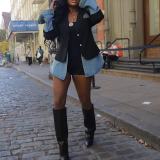 Blazing through Denim Blazer