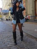 Blazing through Denim Blazer