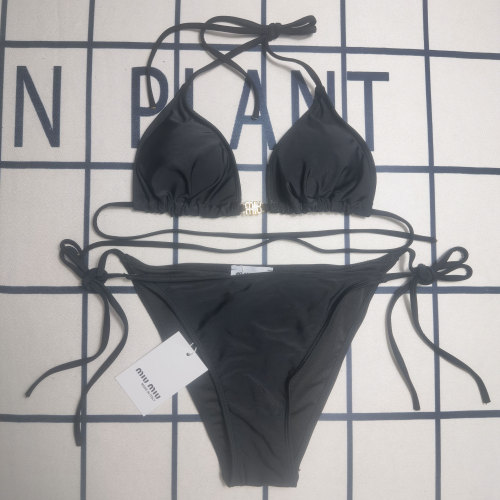 Summer Beach Padded Printed Halter 2 Piece Bikini Swimwear