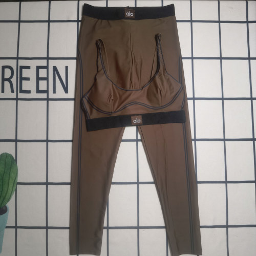 Casual Printed Padded Yoga Straps Crop Top Swimsuit Set