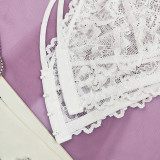 Floral Lace Underwire Bra Sexy Lingerie