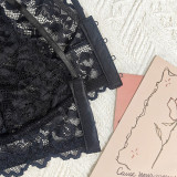 Floral Lace Underwire Bra Sexy Lingerie