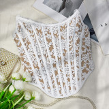 Lace Sexy Strapless Tube Top Slim All-match Tops