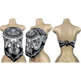 Versatile Satin Paisley Bandana Scarf
