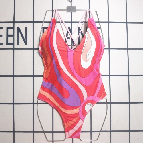 Summer Beach Padded Printed Straps Swimsuits