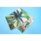 Sexy Bikini Swimsuit Beach Print Skirt Set