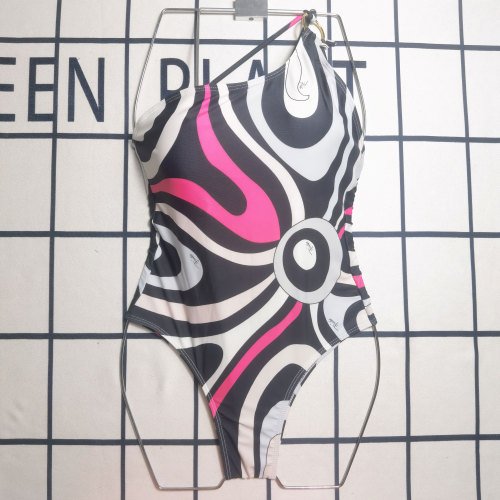 Summer Beach Padded Printed Straps Swimsuits