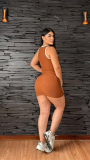 Summer Casual Sleeveless Vest Club Mini Dress