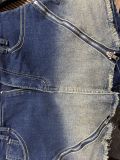 Sexy Mini Denim Skirt for Women Bodycon High Waisted Stretchy Jean Skirts Beach
