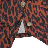 Summer 2 Piece Outfits Dressy Halter V Neck Crop Tops Blazer Vest Pants Sets