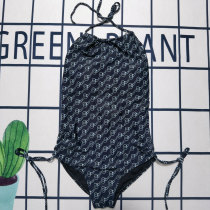 Summer Beach Padded Halter Backless Swimsuits