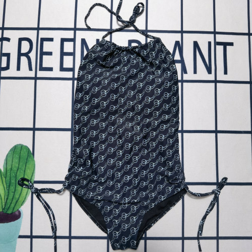 Summer Beach Padded Halter Backless Swimsuits