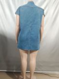 Women's Casual Denim Jacket Waistcoat Fashion Sleeveless Vest