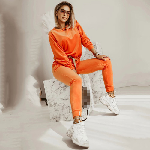 Fashion Sportswear Two Piece Pant Set