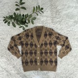Winter Soft Loose V Neck Knitted Cardigan Sweater