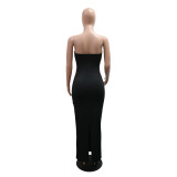 Dress and cloak two-piece set for women's clothing