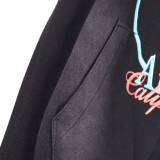 Amiri California winged horse hoodie — bold vintage design, premium cotton  black & beige  streetwear style with a mythic edge