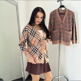 Burberry Single-breasted V Neck Cardigan