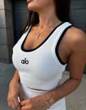 Knitted Super Soft High Elastic Sleeveless Skirt Set