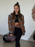Casual Single-breasted Coat Casual Baseball Jacket