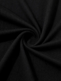 1 Piece Custom Black Casual Short Sleeve Print T-shirt