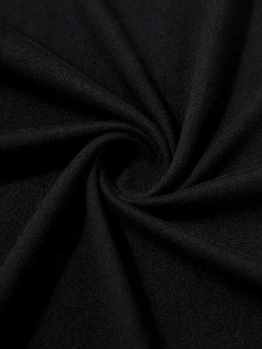 1 Piece Custom Black Casual Short Sleeve Print T-shirt