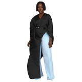 Fashion women's clothing source: Miyake popular item, multi wear method, solid color pleated dress