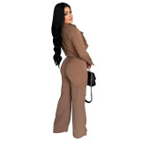 Long sleeved work pants set