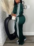 Striped personalized fashion two-piece set